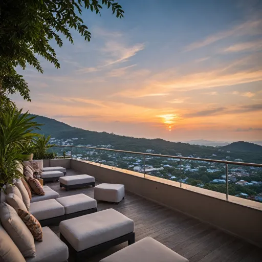 Phuket’s finest luxury hotels with rooftop bars: panoramic views, sky lounges, and exclusive experiences