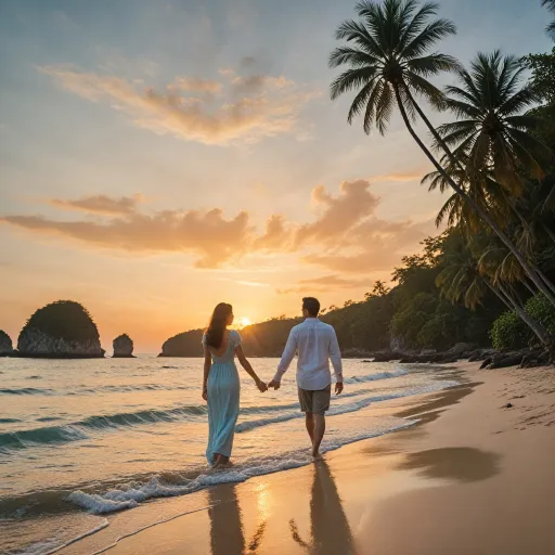 An elegant guide to a honeymoon in Phuket, Thailand for perfect couples escapes